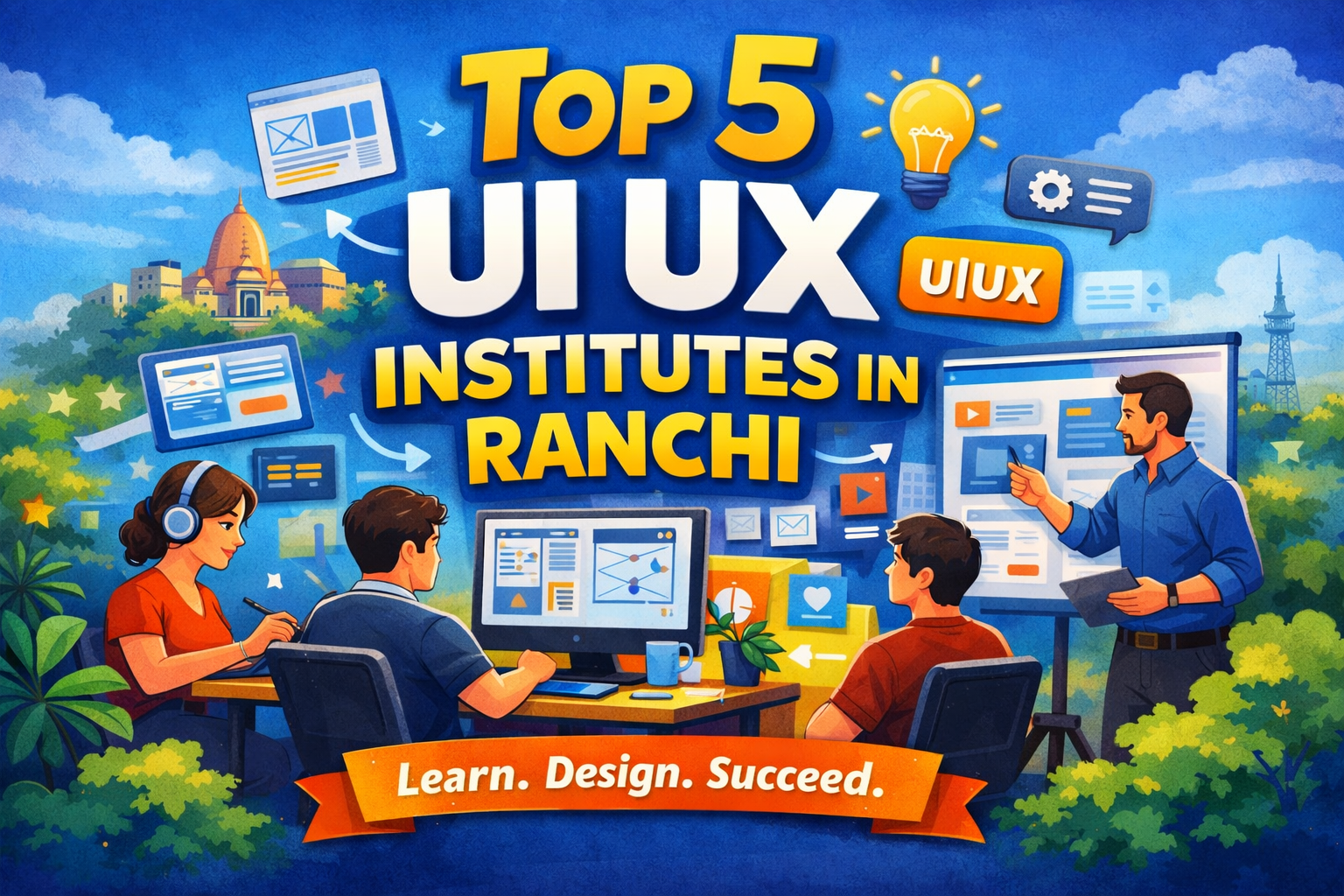 UI UX institutes in Ranchi