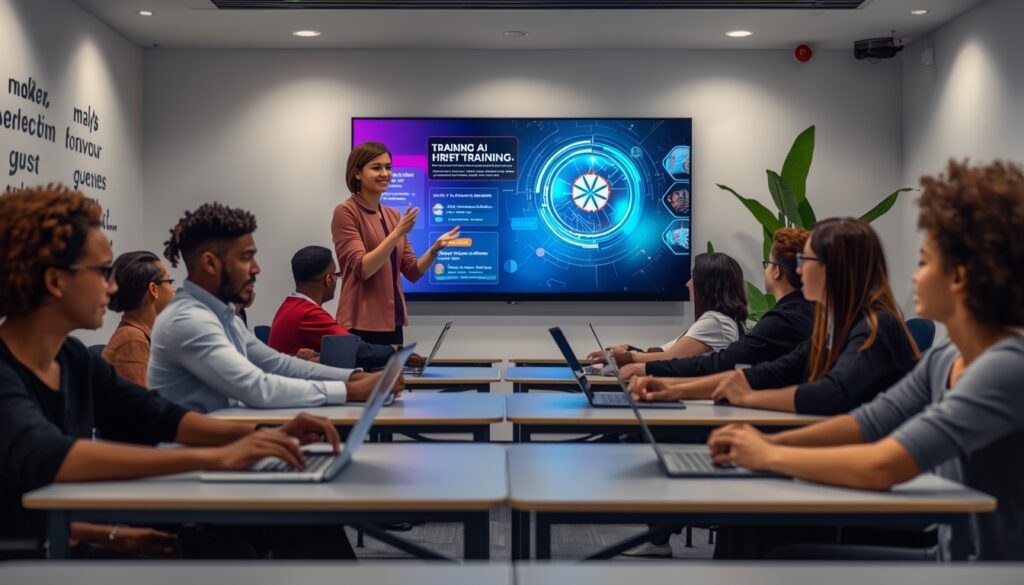 Students attending Generative AI Course in Ranchi offline classroom