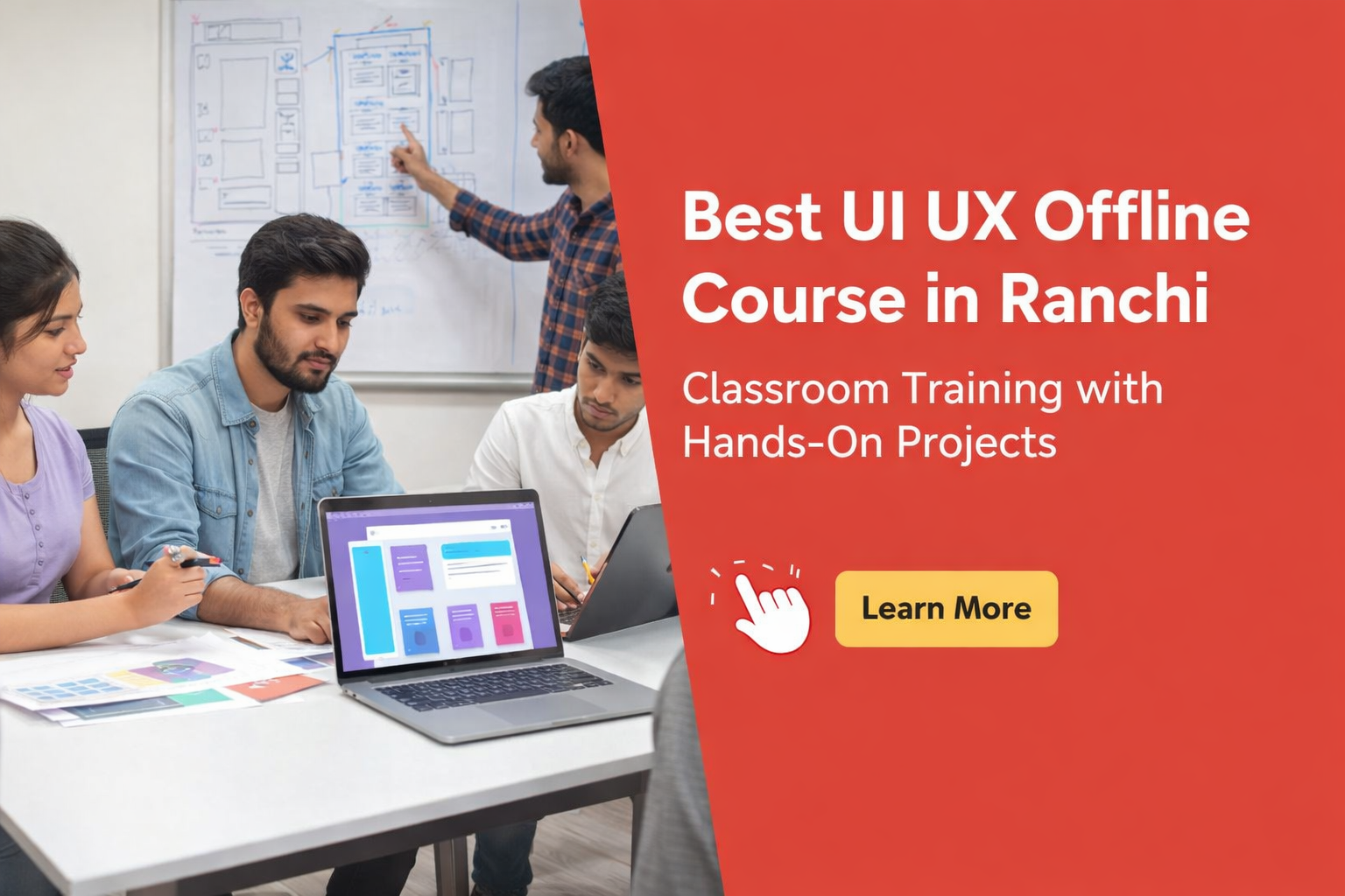 UI UX offline course in Ranchi